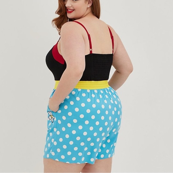 Torrid Disney Mickie Minnie Mouse Romper - Picture 4 of 4